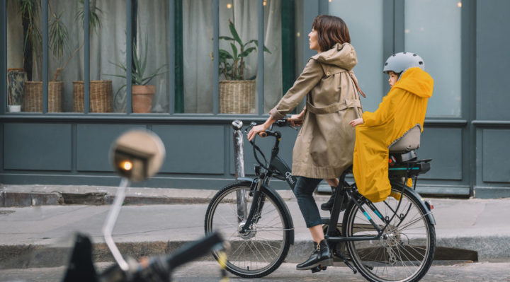 Poncho Enfant Rainette Vélo pluiee