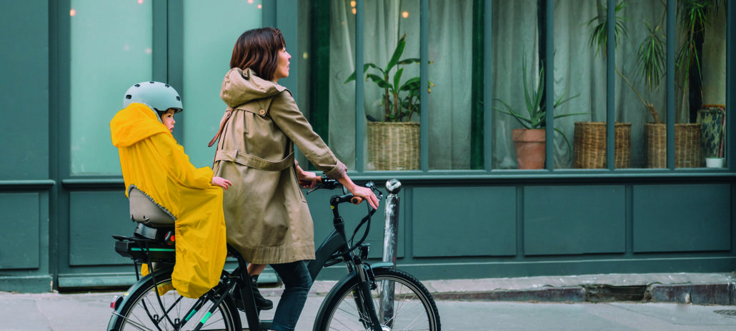 Poncho vélo enfant : Pour rouler même sous la pluie !