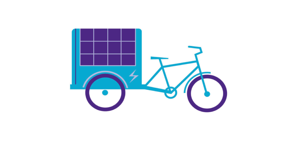 Vélo cargo électrique