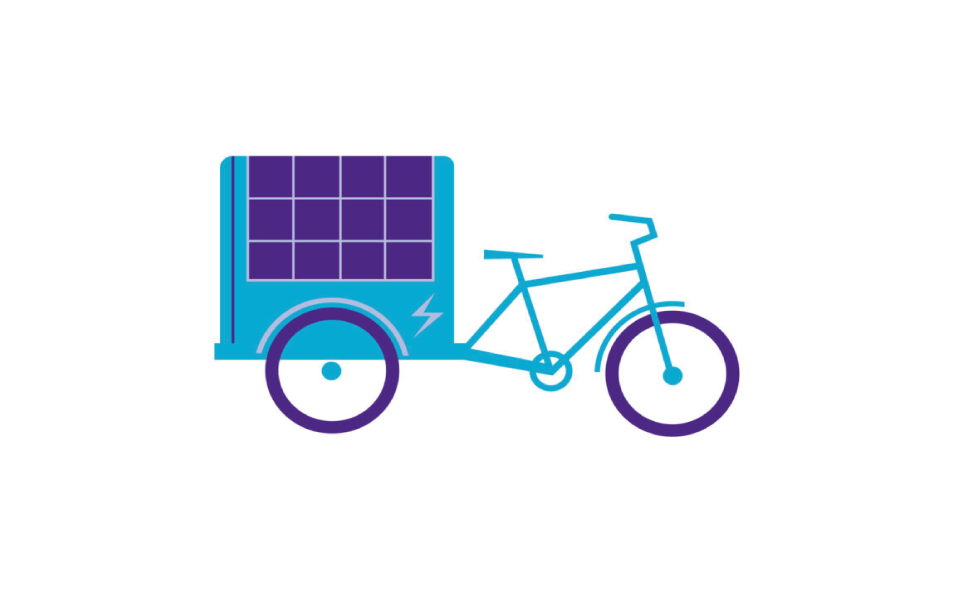 Vélo cargo électrique