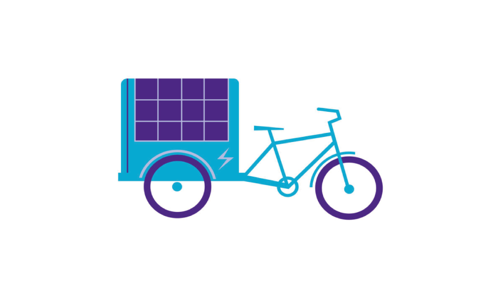 Vélo cargo électrique